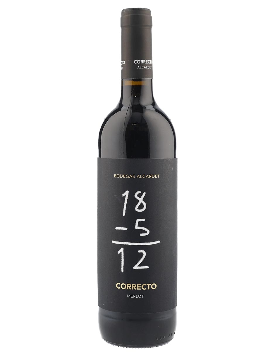 Vino tinto merlot España 750 ml