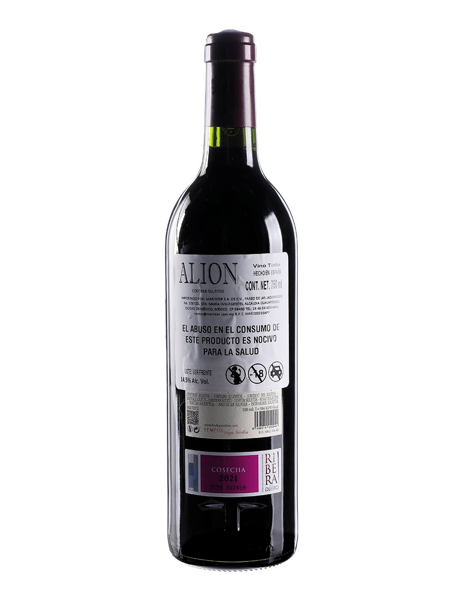 Vino tinto tempranillo 750 ml 2