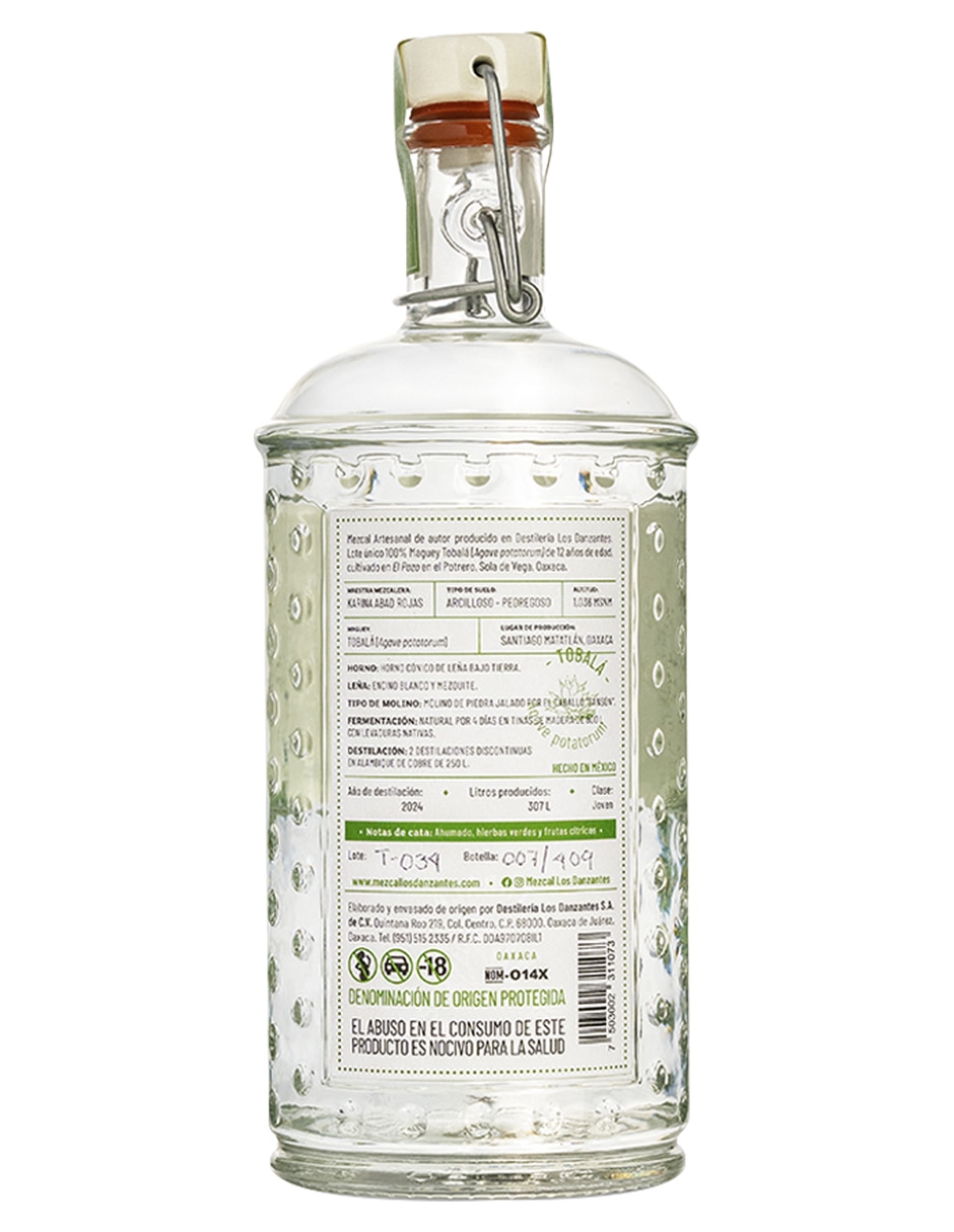 Mezcal joven 750 ml 2