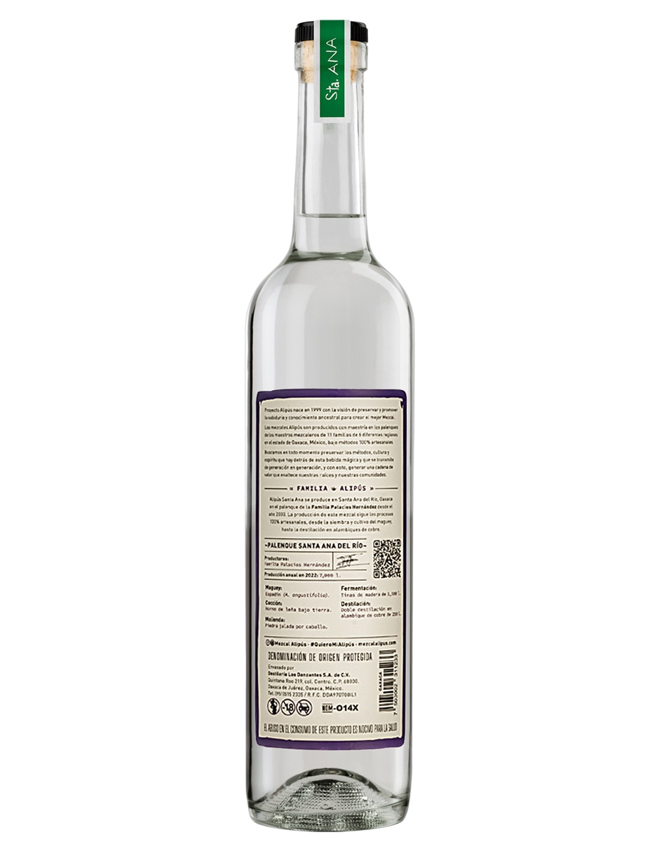 Mezcal joven 750 ml 2