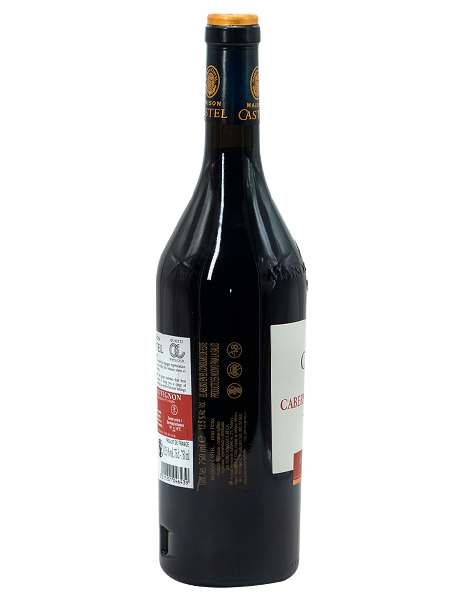 Vino tinto cabernet sauvignon Francia  750 ml 3