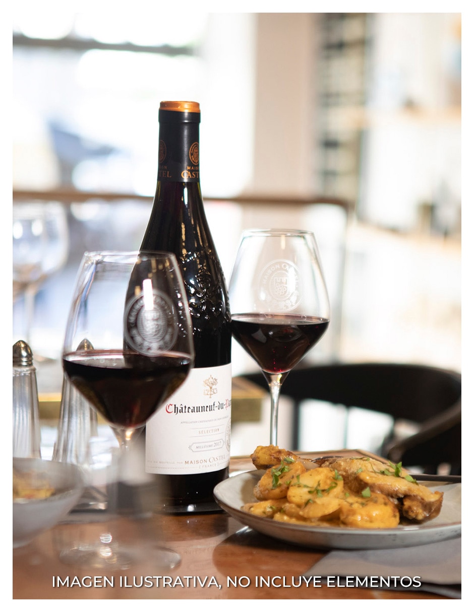 Vino tinto garnacha Aoc Selection Francia 750 ml 3