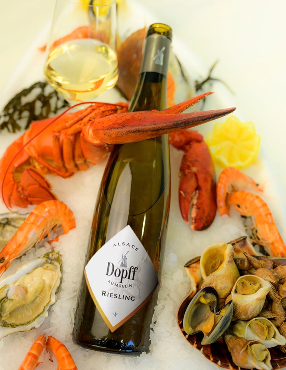 Vino blanco Au Moulin riesling 750 ml 7