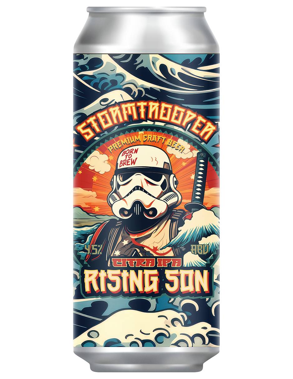 Set de cerveza Stormtrooper artesanal herbal y cítrico 5