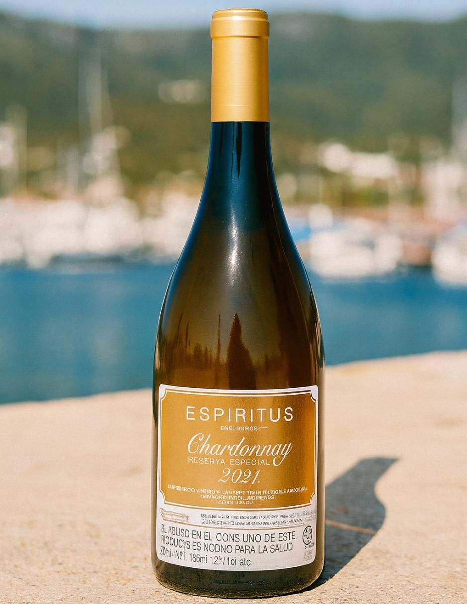 Vino blanco reserva especial chardonnay 750 ml 3