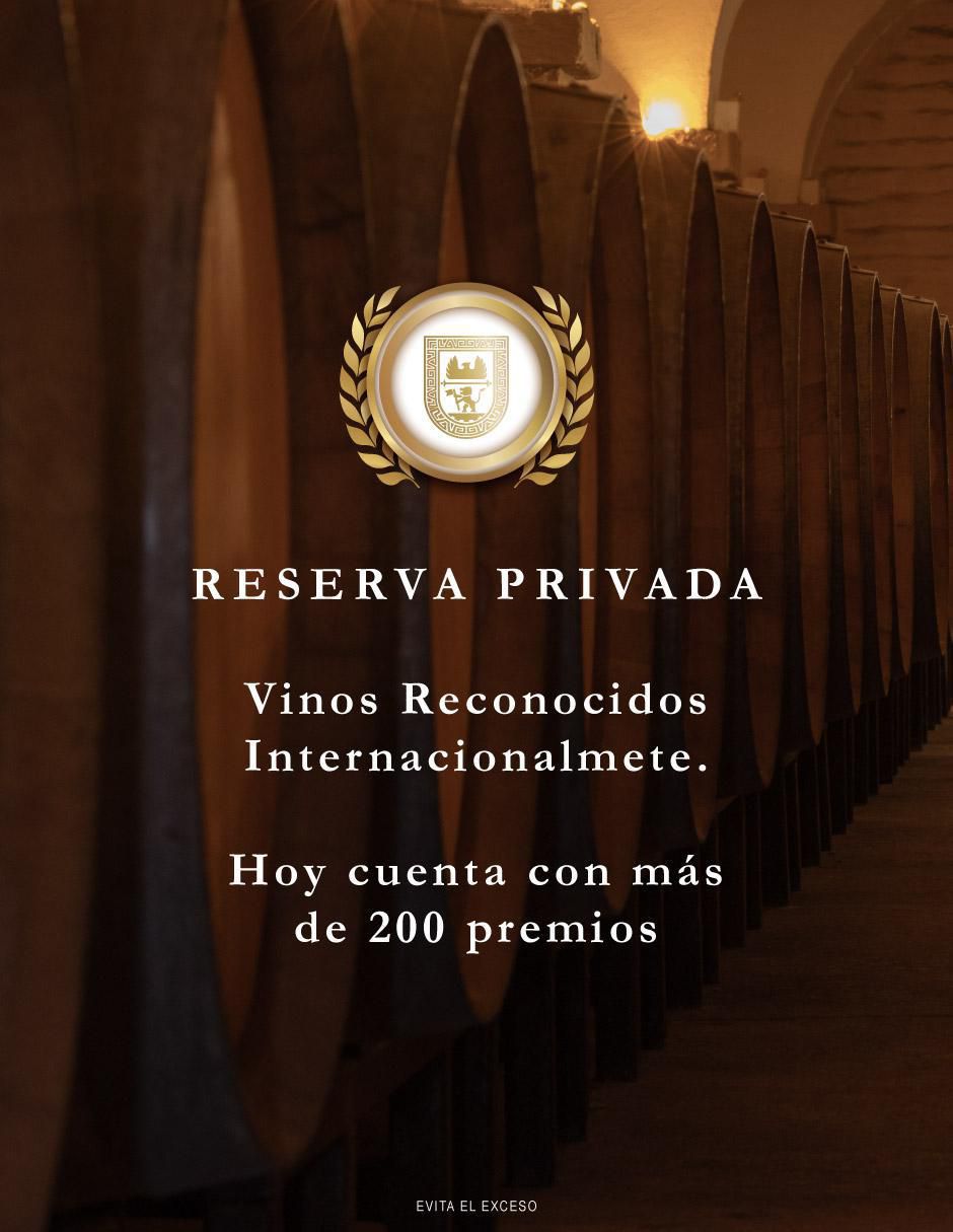 Set vino tinto Reserva Privada varietal 750 ml 7