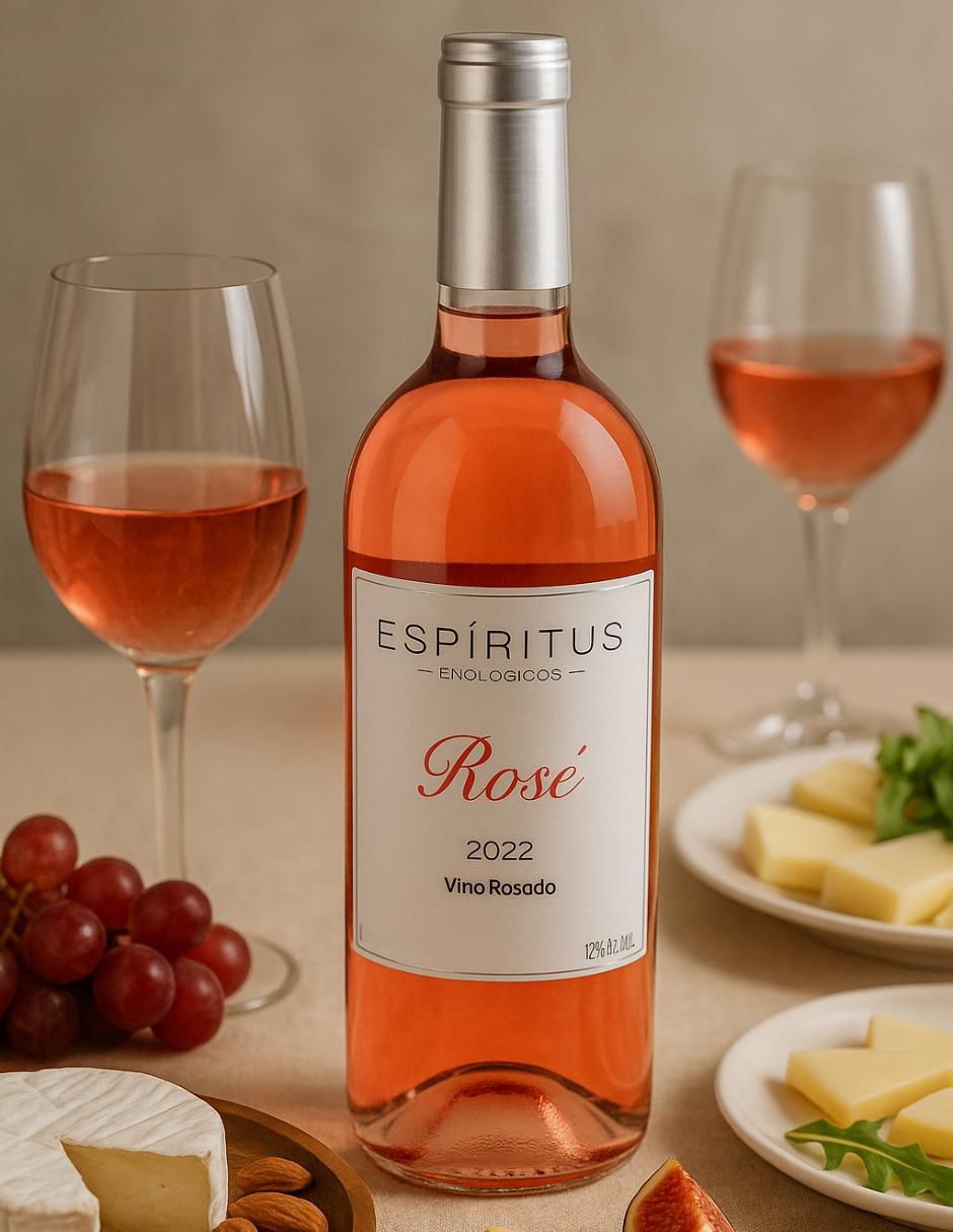 Vino rosado varietal dulce Espíritus Rosé 750 ml 3