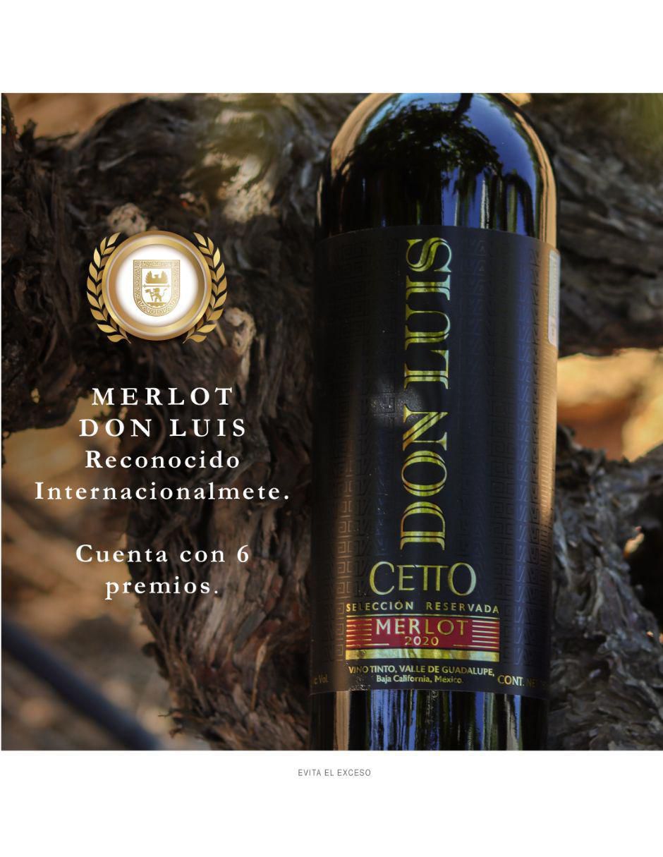 Vino tinto Don Luis Merlot 750 ml 4