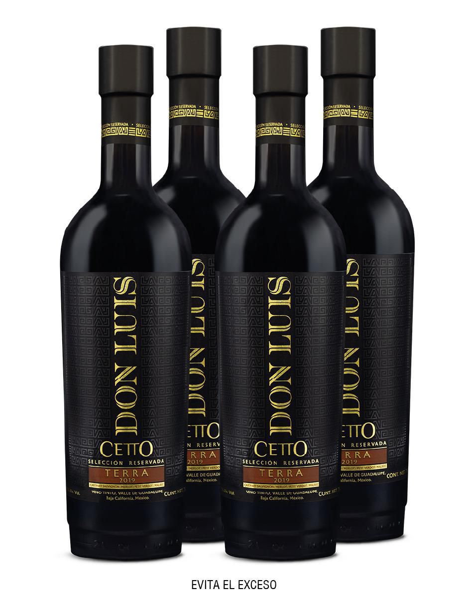 Set vino tinto Don Luis Cabernet Sauvignon 750 ml