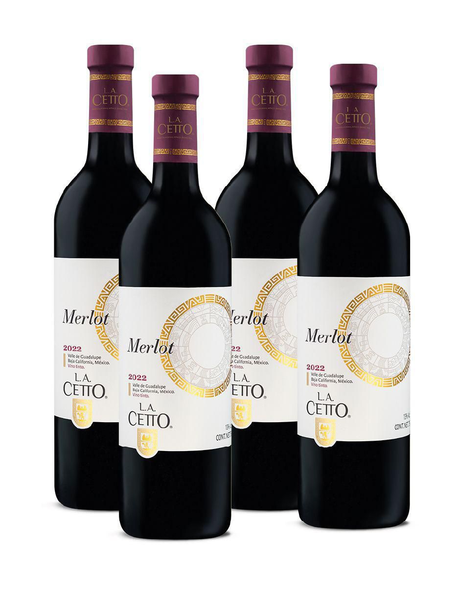Set vino tinto Línea Clásica Merlot 750 ml
