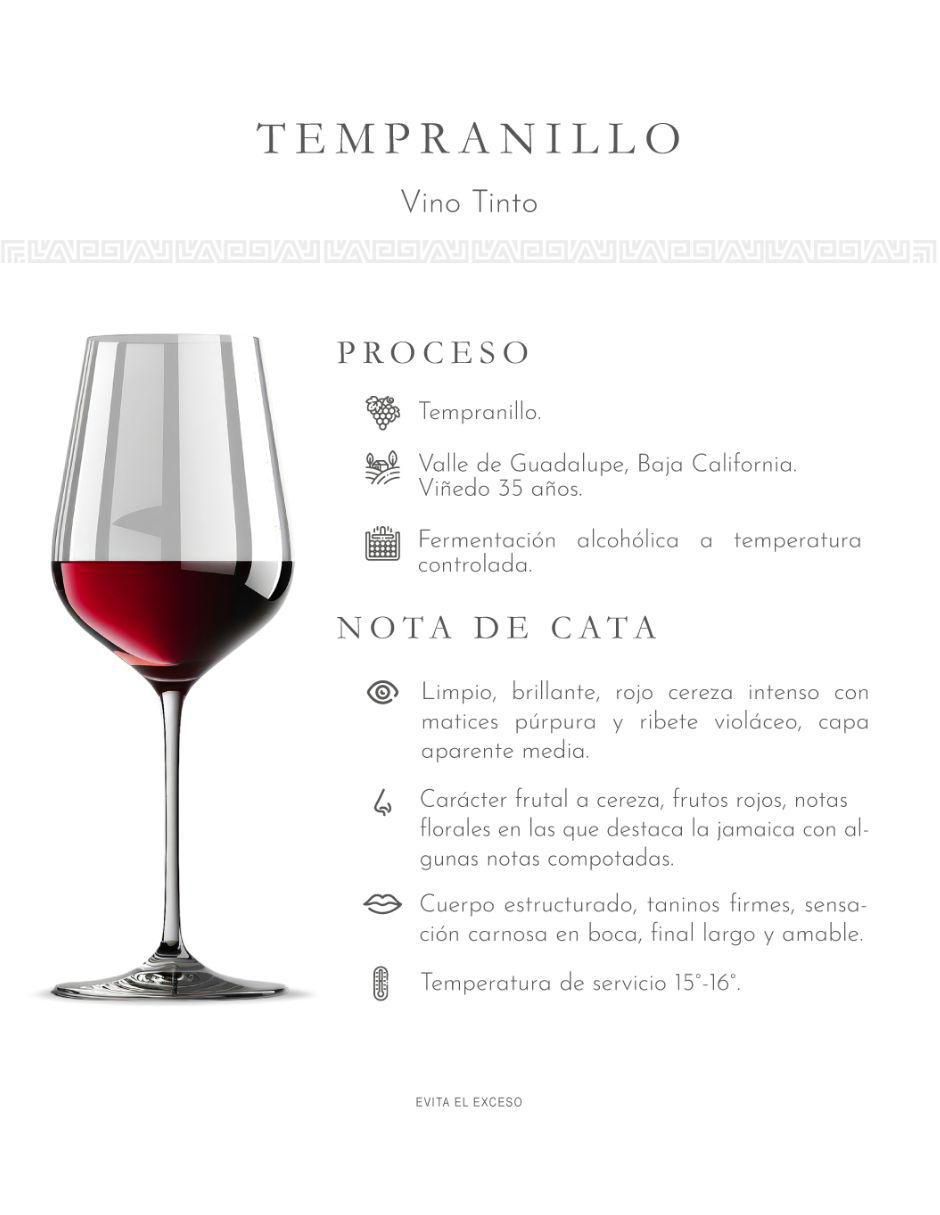 Set vino tinto Línea clásica Tempranillo 750 ml 2