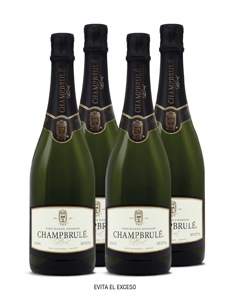 Set de vino espumoso Chardonnay México 750 ml