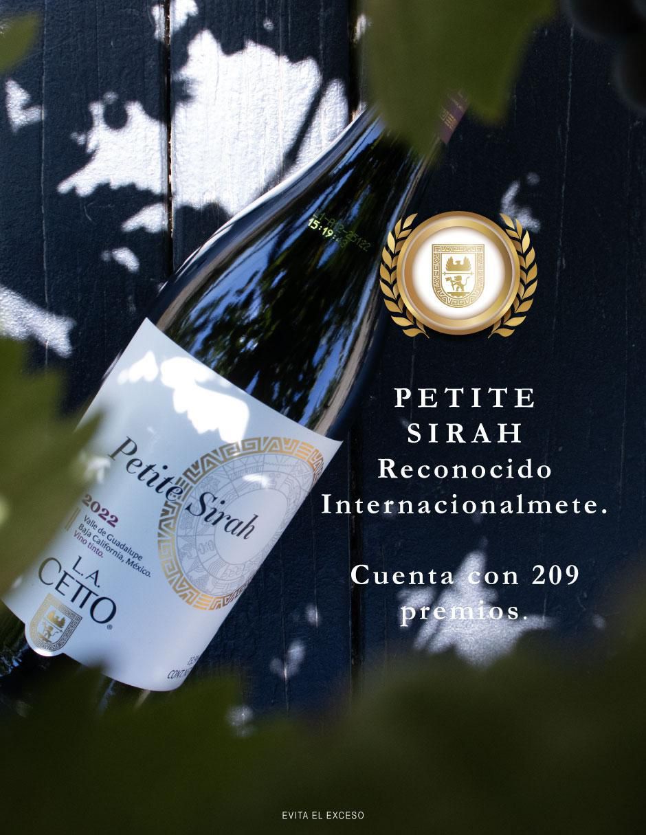 Set vino tinto línea clásica Petite Sirah 750 ml 2
