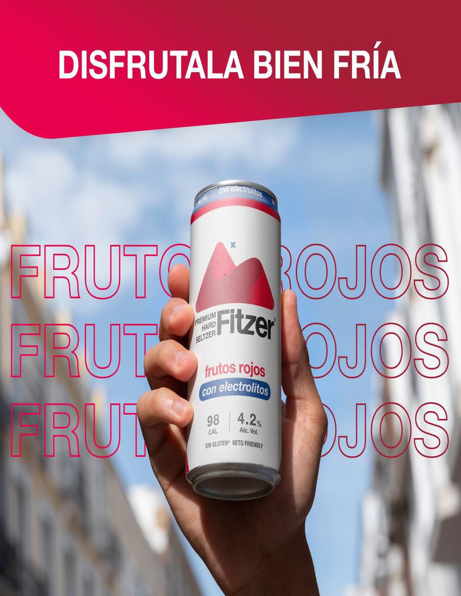 Cocktail Hard Seltzer sabor frutal 355 ml 7