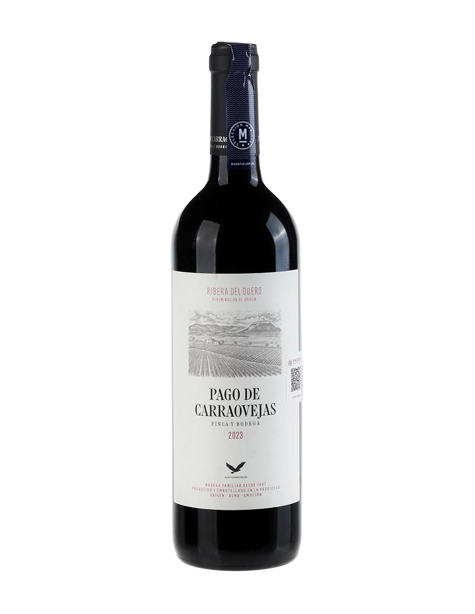 Vino tinto Alma de Carraovejas Tempranillo, merlot, cabernet 750 ml
