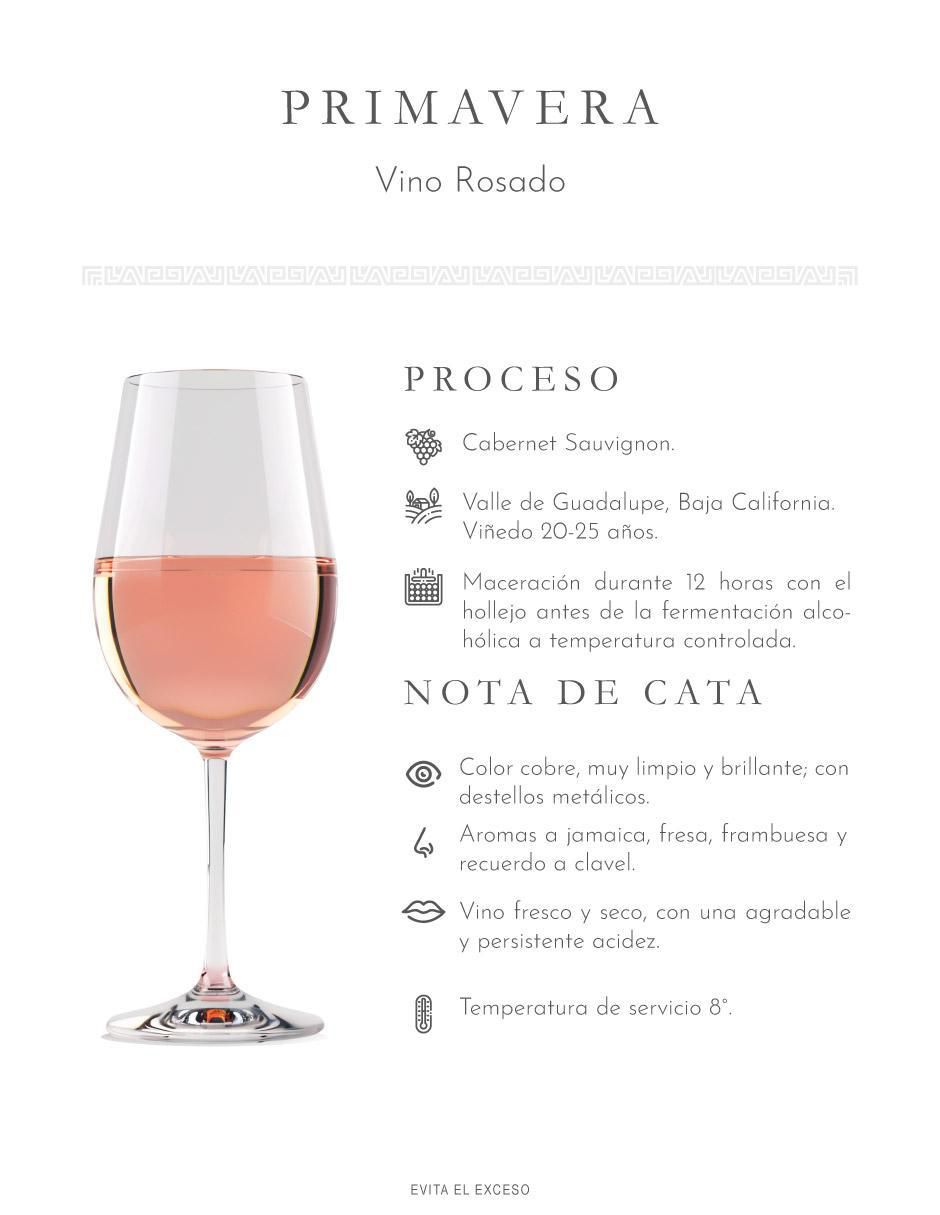 Set de vino rosado Varietal Seco 750 ml 2