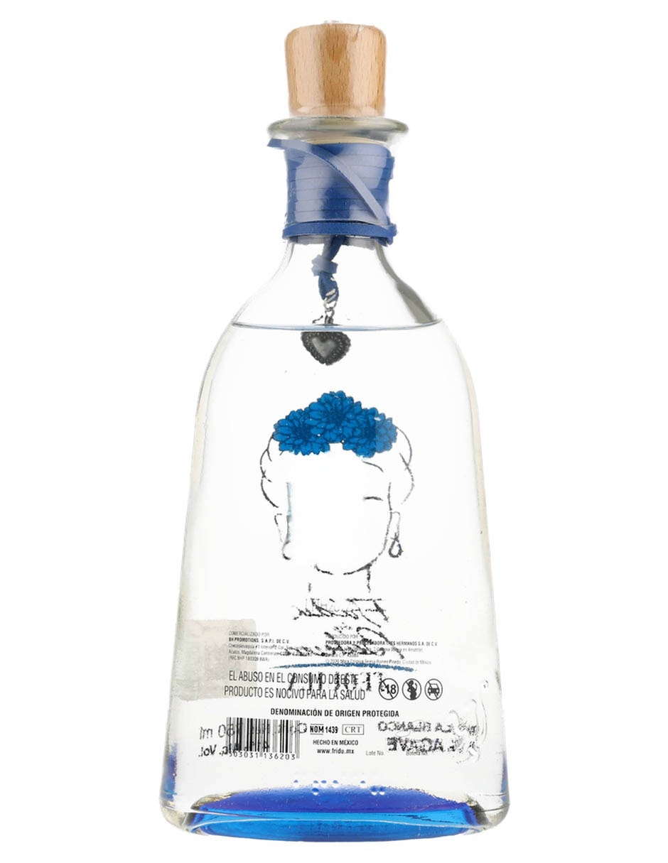 Tequila Fridu by Bakua tipo blanco 750 ml 3