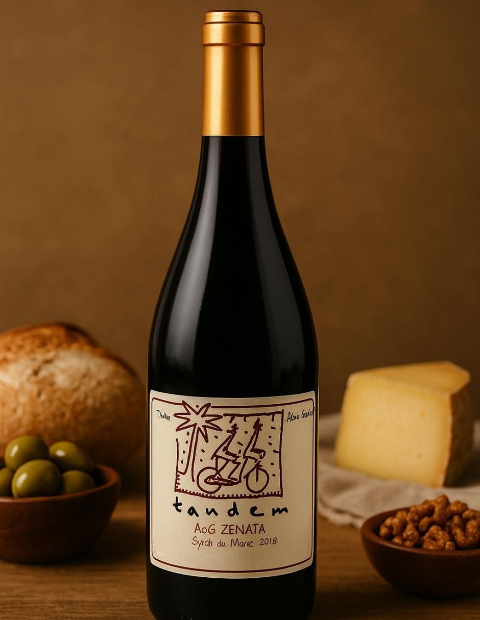 Vino tinto Tandem syrah 750 ml 2