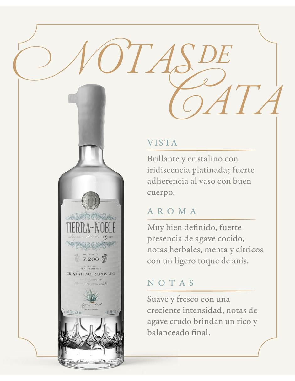 Tequila tipo cristalino 750 ml 3