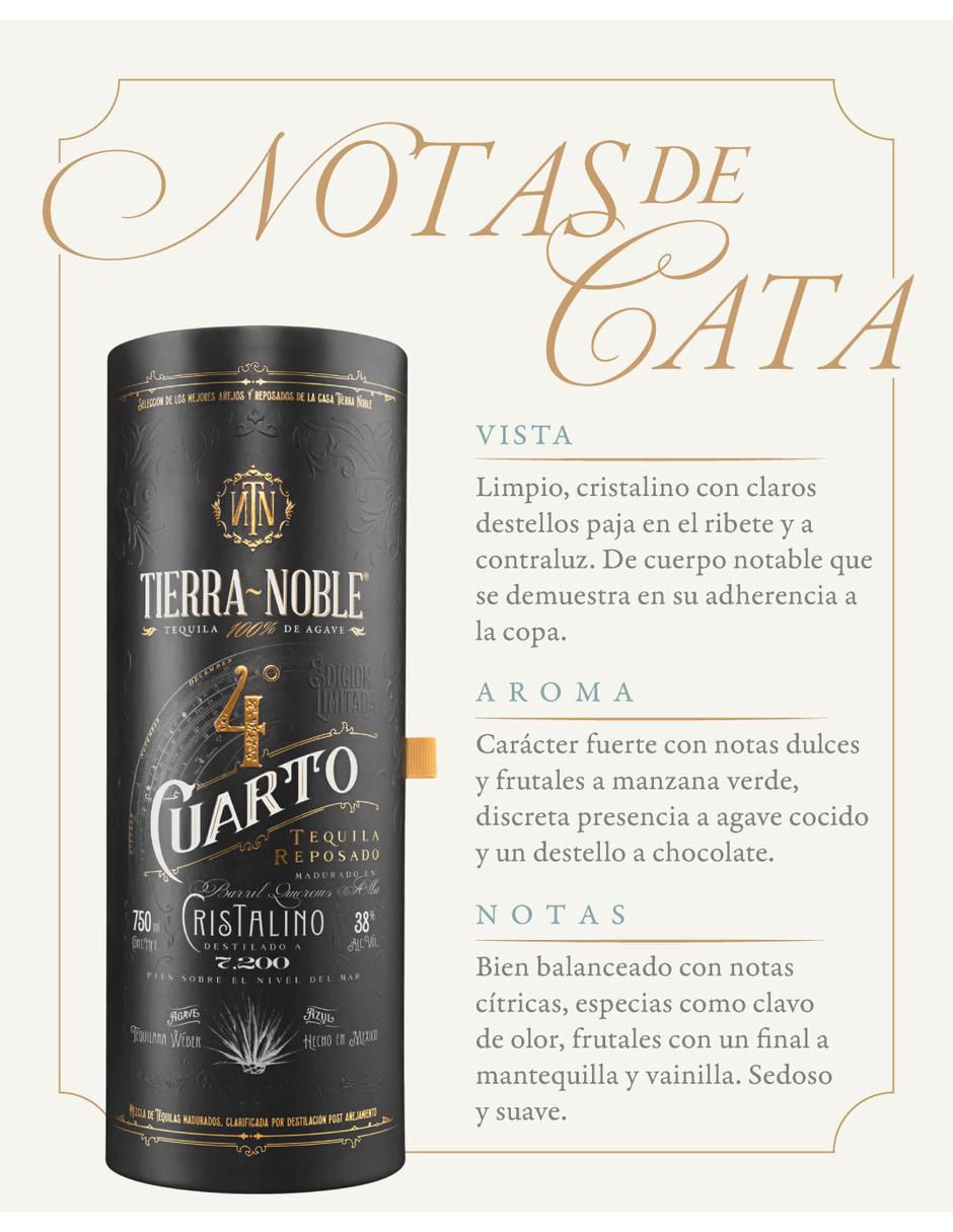 Tequila tipo cristalino 750 ml 3