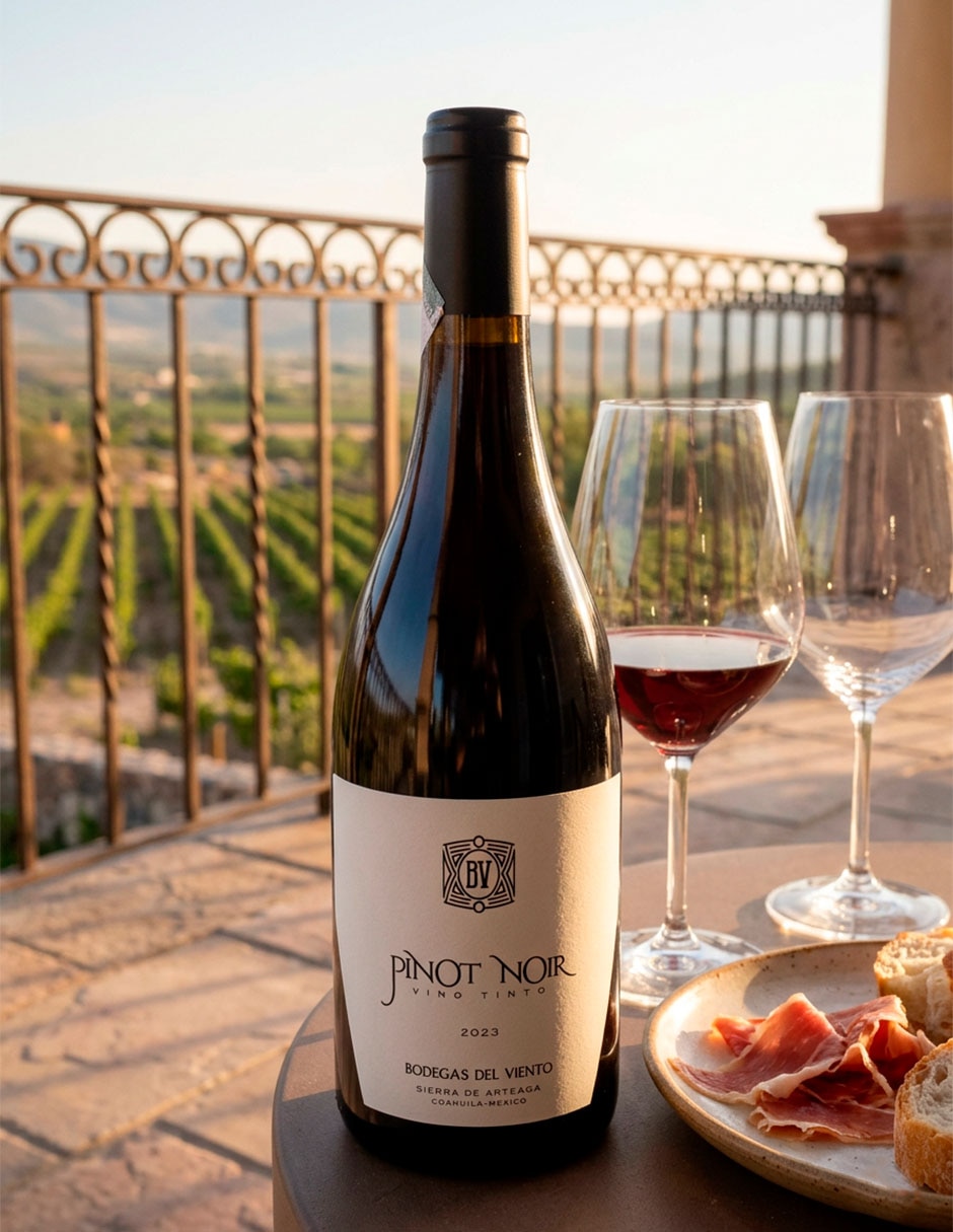 Vino tinto pinot noir México 750 ml 3