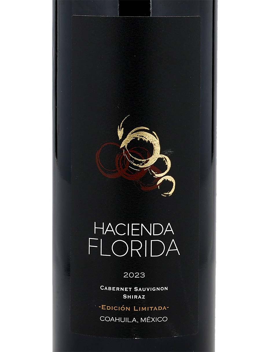 Vino tinto Cabernet Sauvignon y Shiraz México 750 ml 2