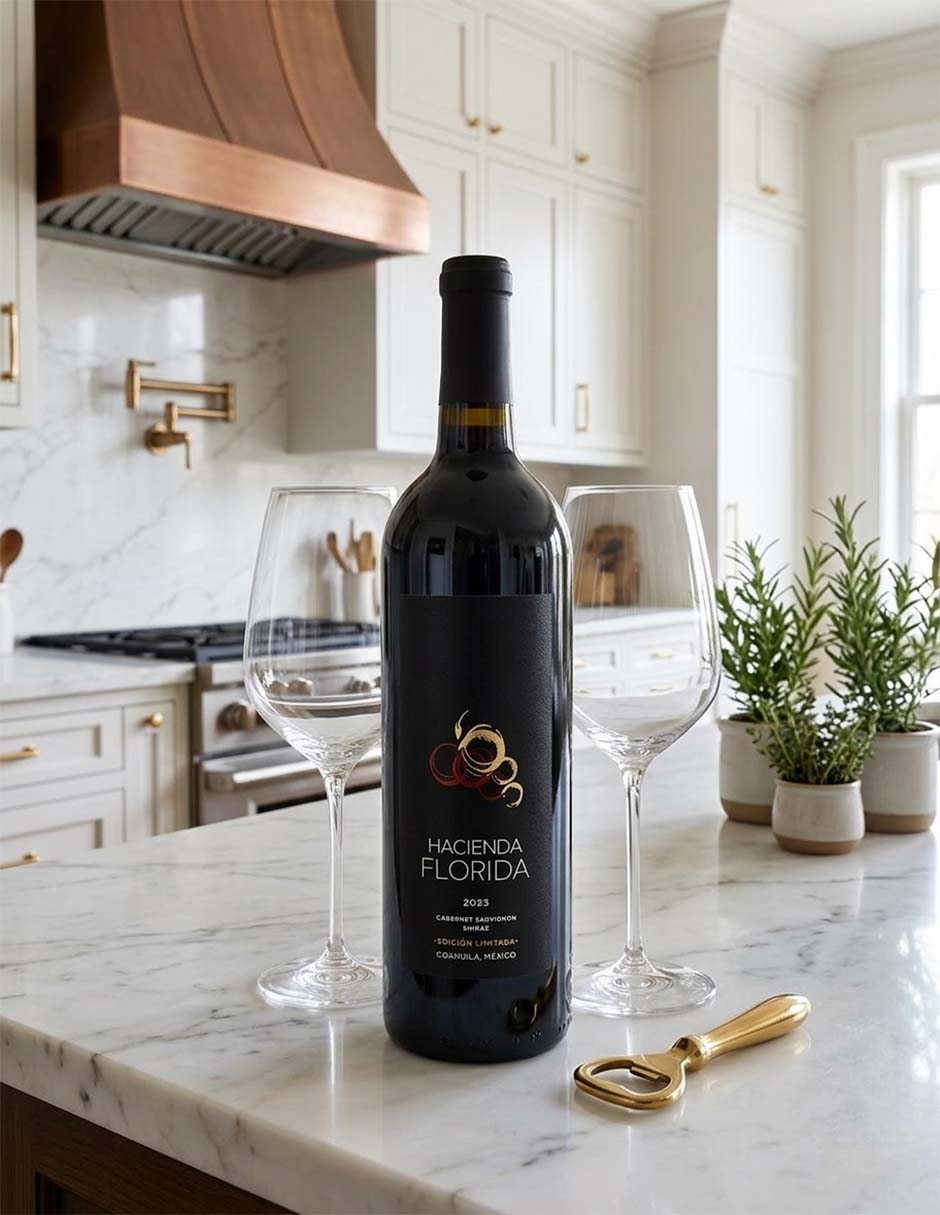 Vino tinto Cabernet Sauvignon y Shiraz México 750 ml 3