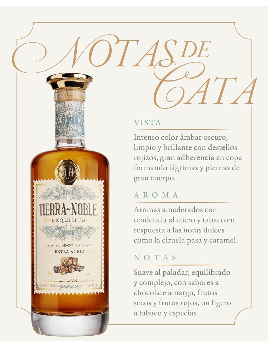 Tequila tipo extra añejo 750 ml 3
