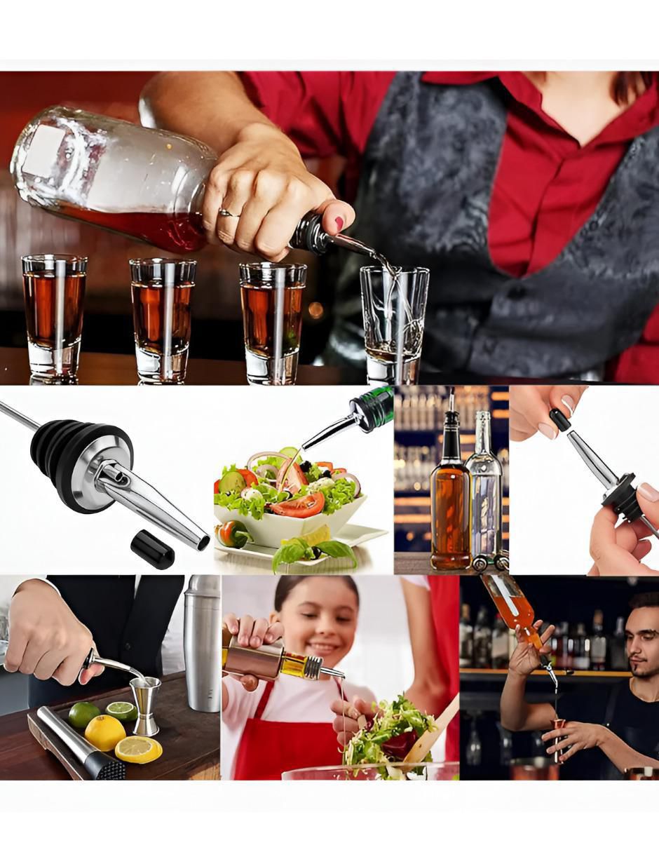 Set de tapón para botella de acero inoxidable 2