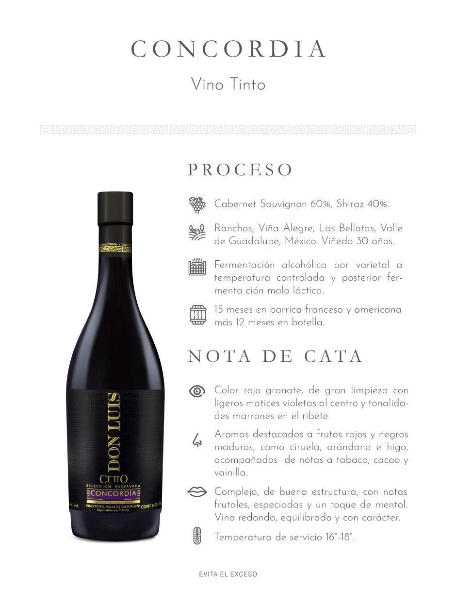Set de vino rosado ensamble seco 750 ml 4