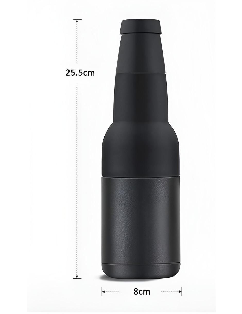 Termo para botella de acero inoxidable con tapa rosca 355 ml 4