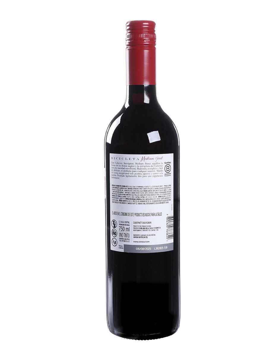 Vino tinto cabernet sauvignon 750 ml 2