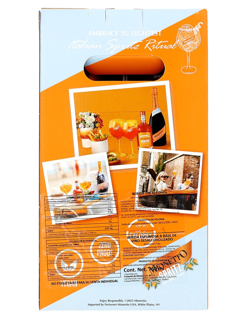 Vino espumoso blanco glera Mionetto Italia 6