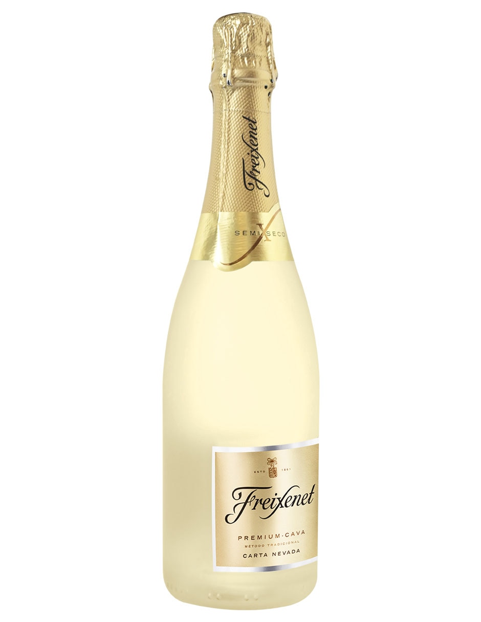 Vino espumoso blanco Macabeo Premium Cava Carta Nevada España 750 ml 3
