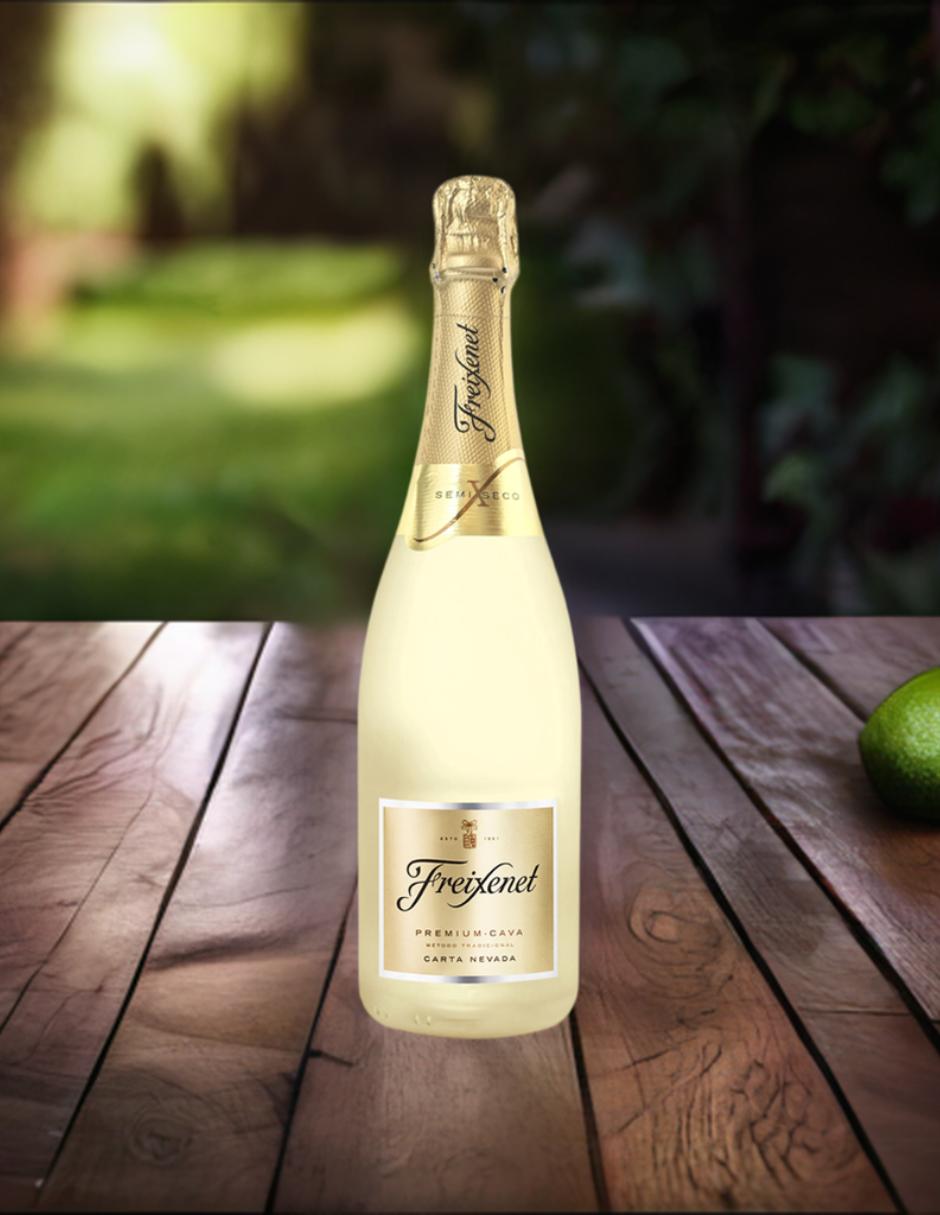 Vino espumoso blanco Macabeo Premium Cava Carta Nevada España 750 ml 4
