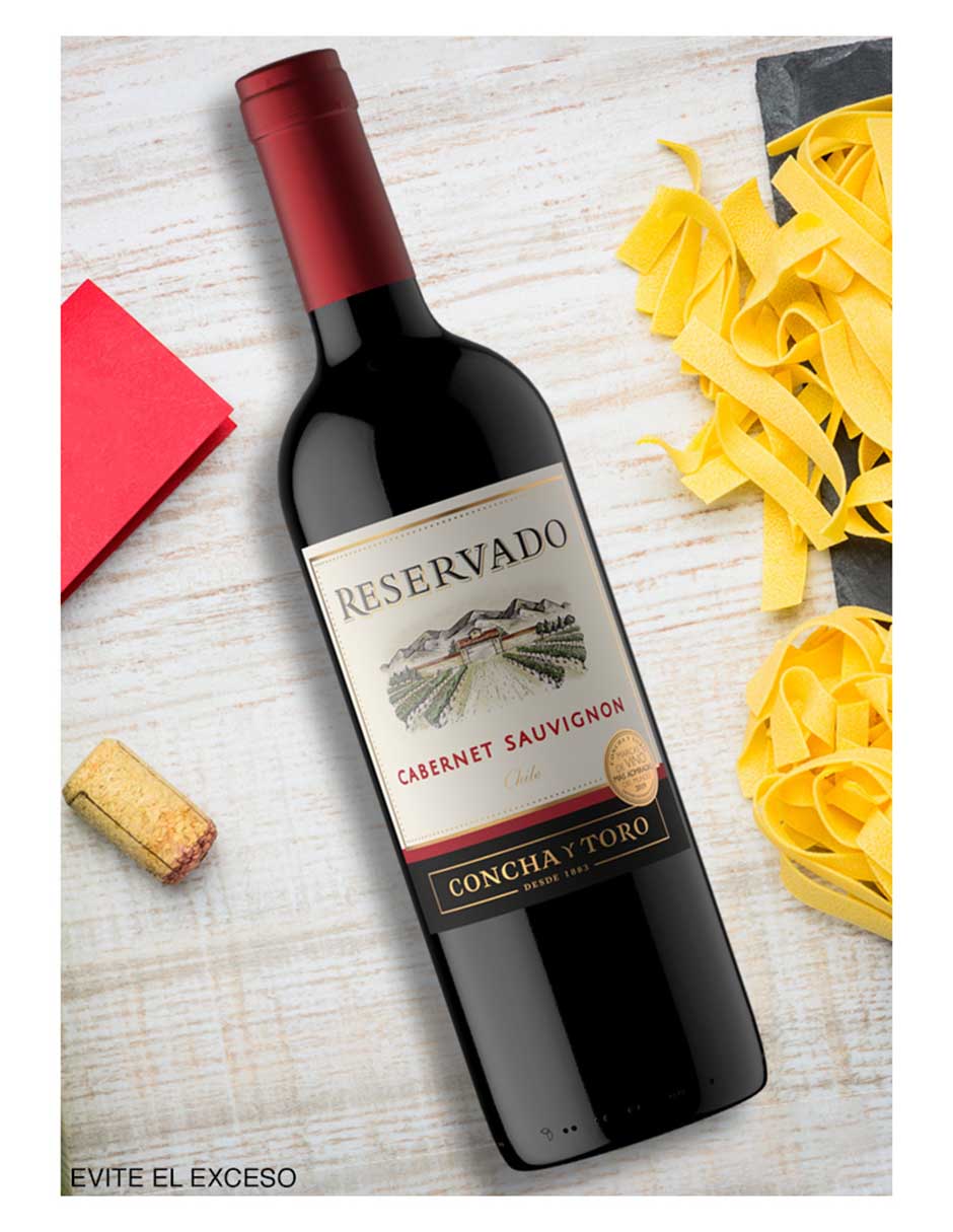 Vino tinto Reservado cabernet sauvignon 750 ml 3