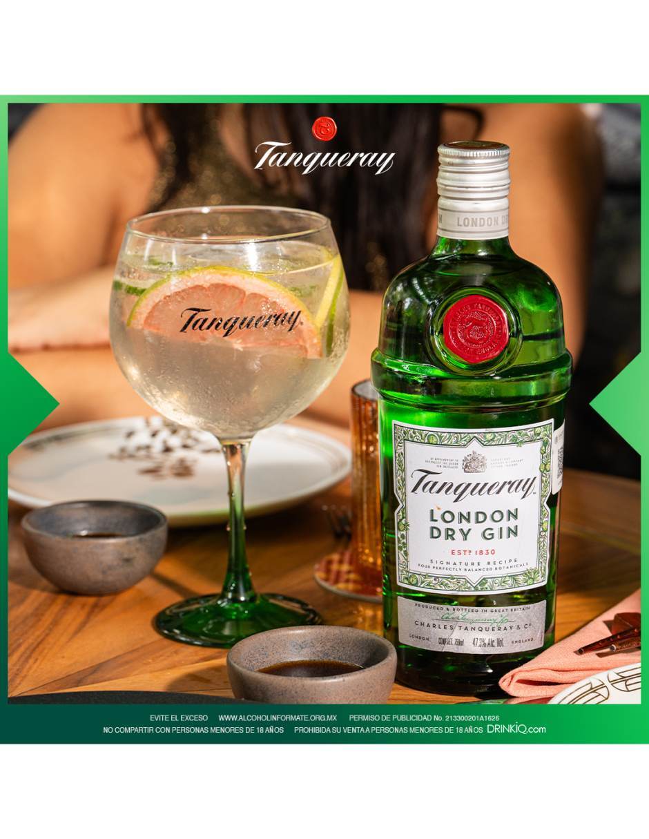 Ginebra London Dry 750 ml 4