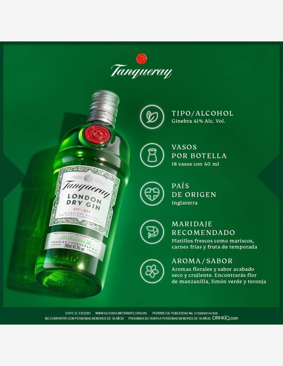 Ginebra London Dry 750 ml 5