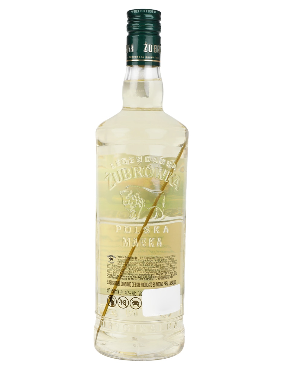 Vodka Bison Grass 750 ml 4