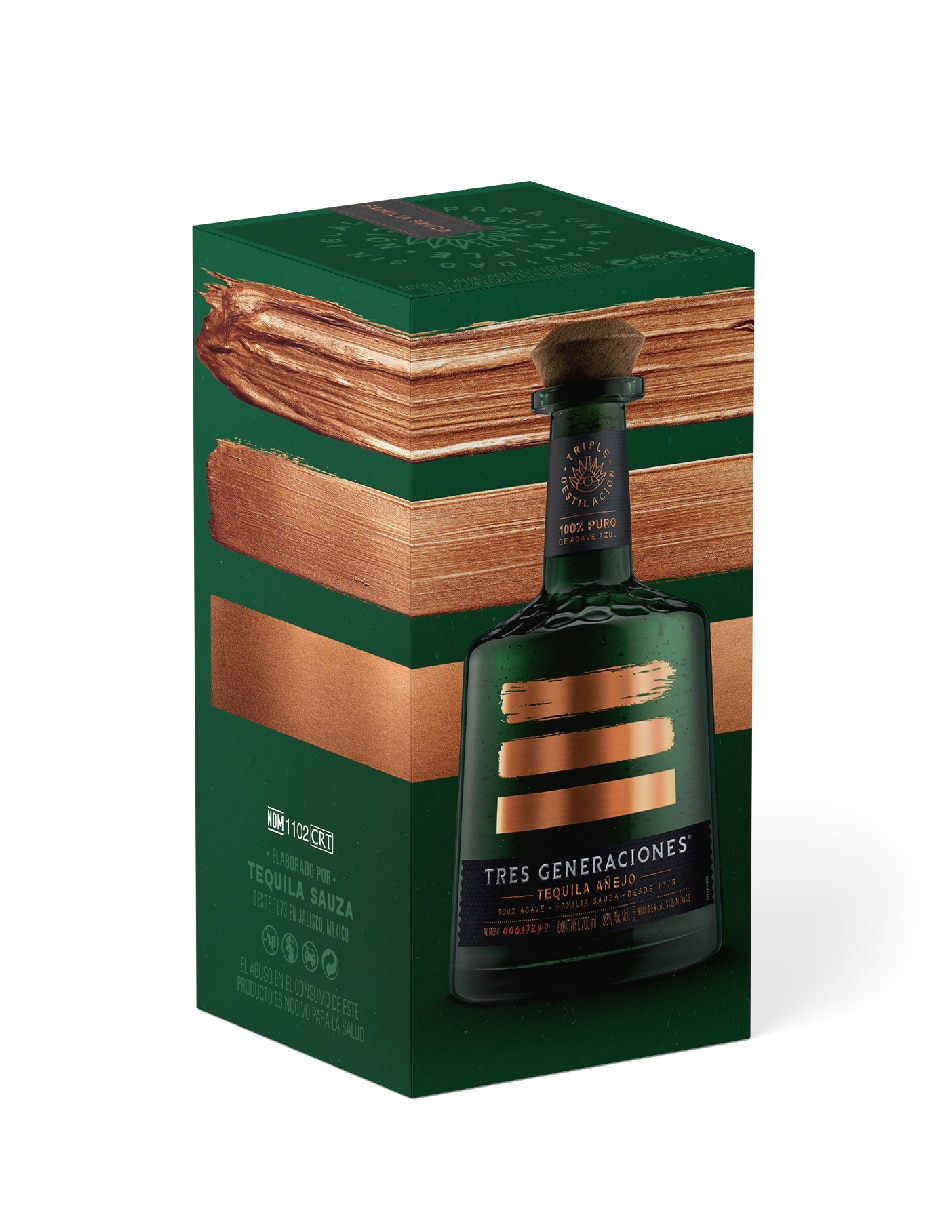 Tequila Sauza tipo Añejo 700 ml 3