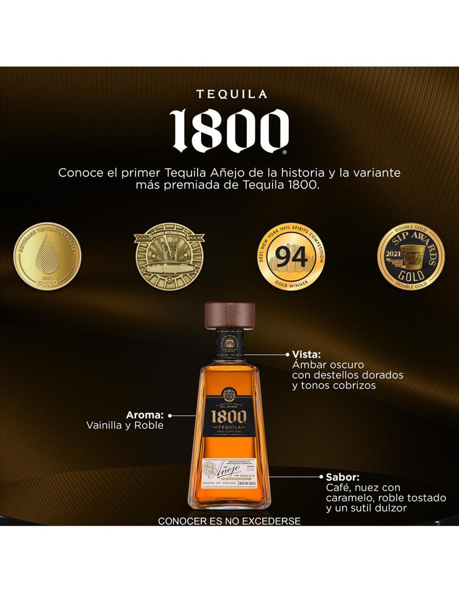 Tequila Añejo Reserva 700 ml 2