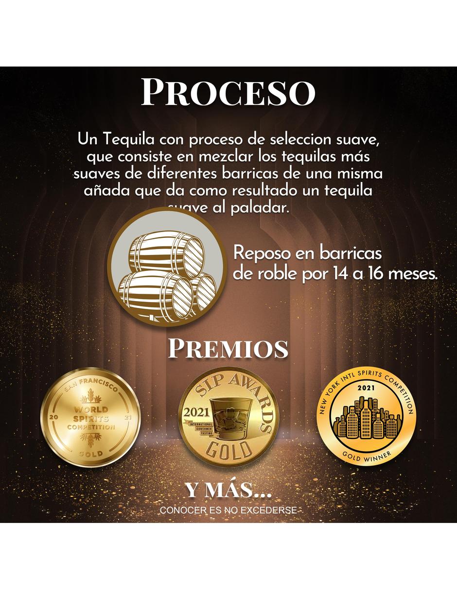 Tequila tipo Añejo 695 ml 2