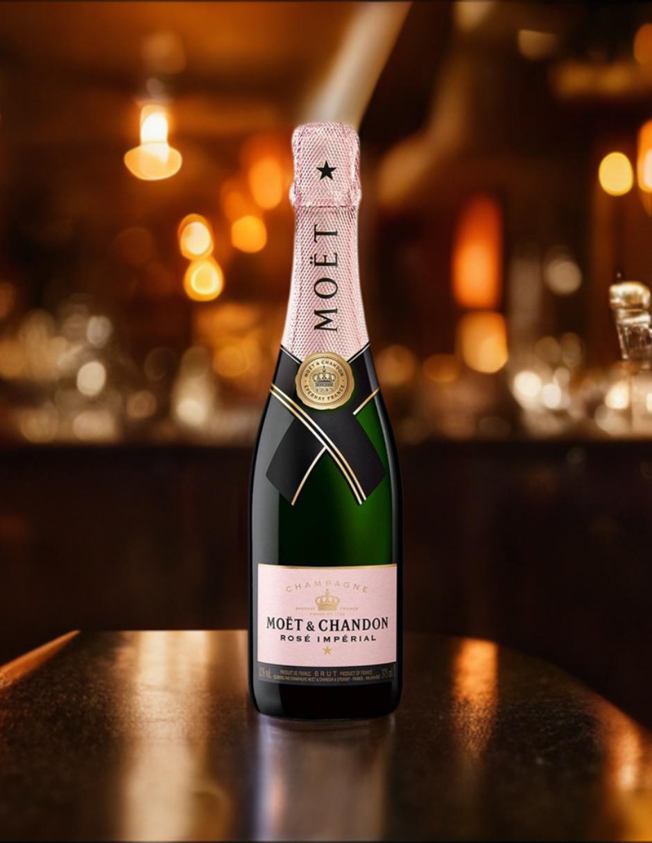 Champagne rosado Pinot Noir Francia 375 ml 2