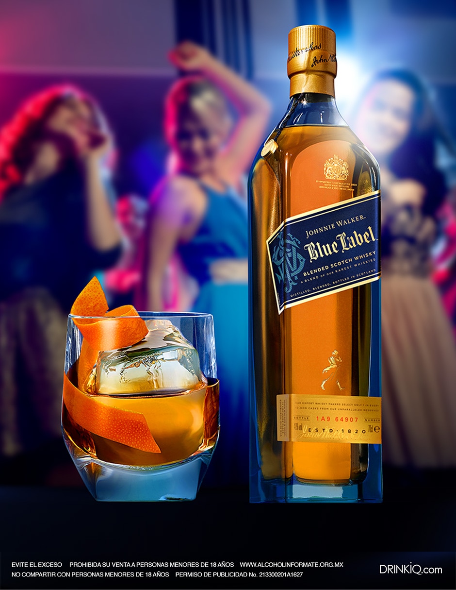 Whisky Scotch Blue Label Blended 750 ml 3