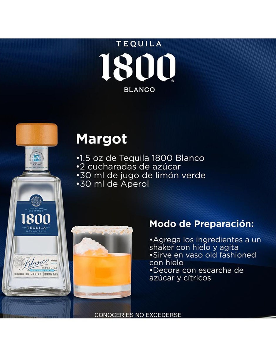 Tequila Blanco Reserva tipo Blanco 700 ml 3
