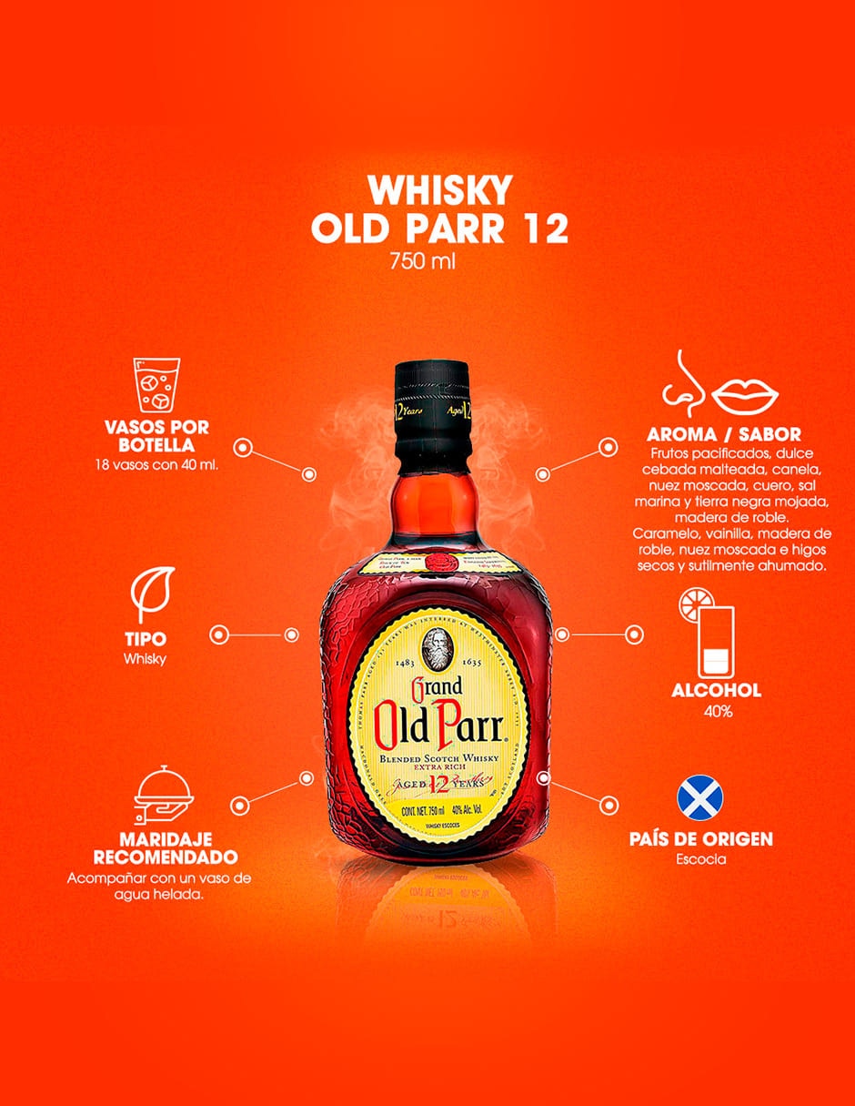Whisky Scotch 750 ml 4