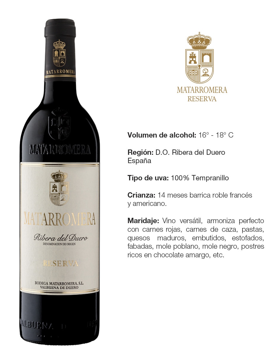 Vino tinto Reserva tempranillo 2