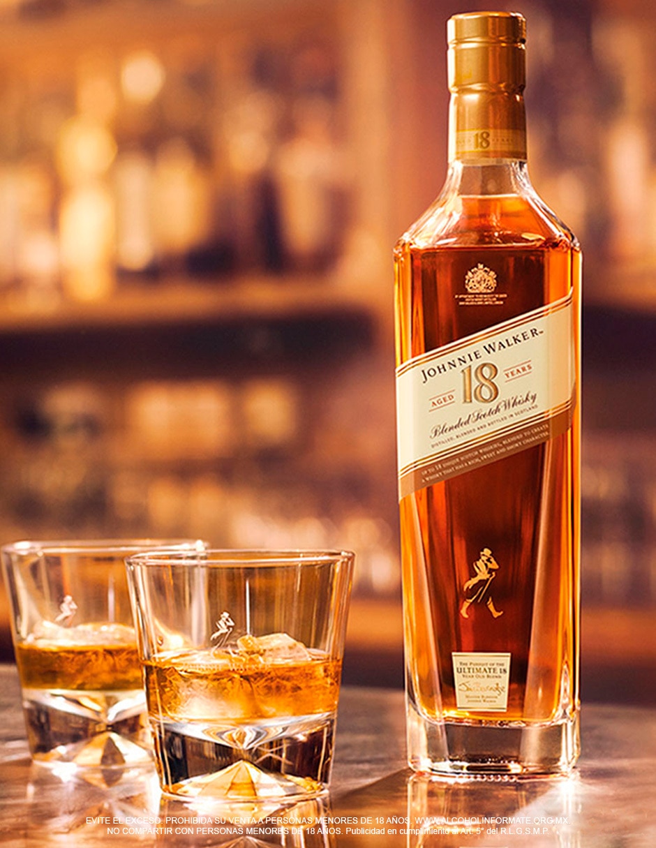 Whisky Scotch 18 Blended 750 ml 3