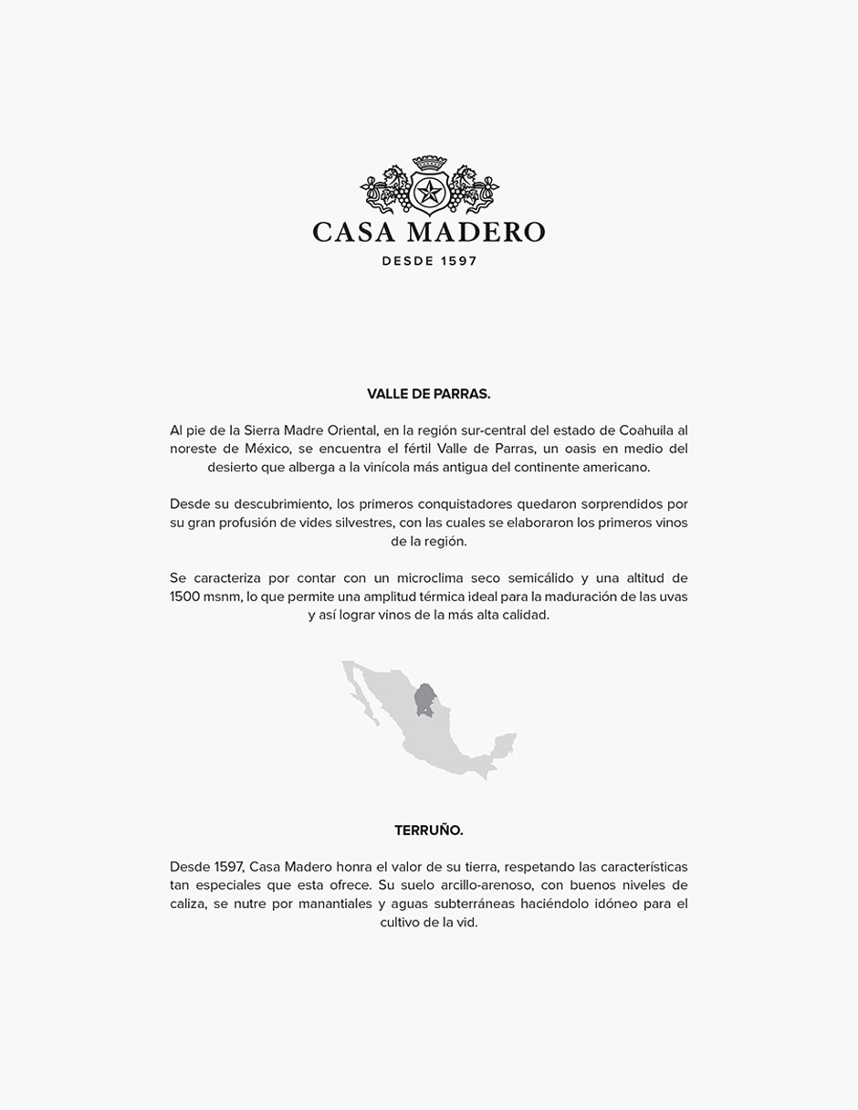 Vino tinto 3V Tempranillo, Merlot y Cabernet 750 ml 7