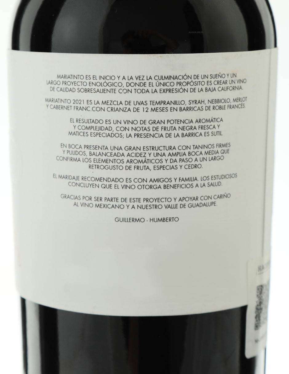 Vino Tinto cabernet sauvignon750 ml 6